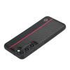 Carbonfaser-Ledertasche für Samsung Galaxy S21 S20 FE S8 S9 S10 S22 Plus S23 Ultra Note 20 Stoßfeste Mikrofaser-Innenhülle