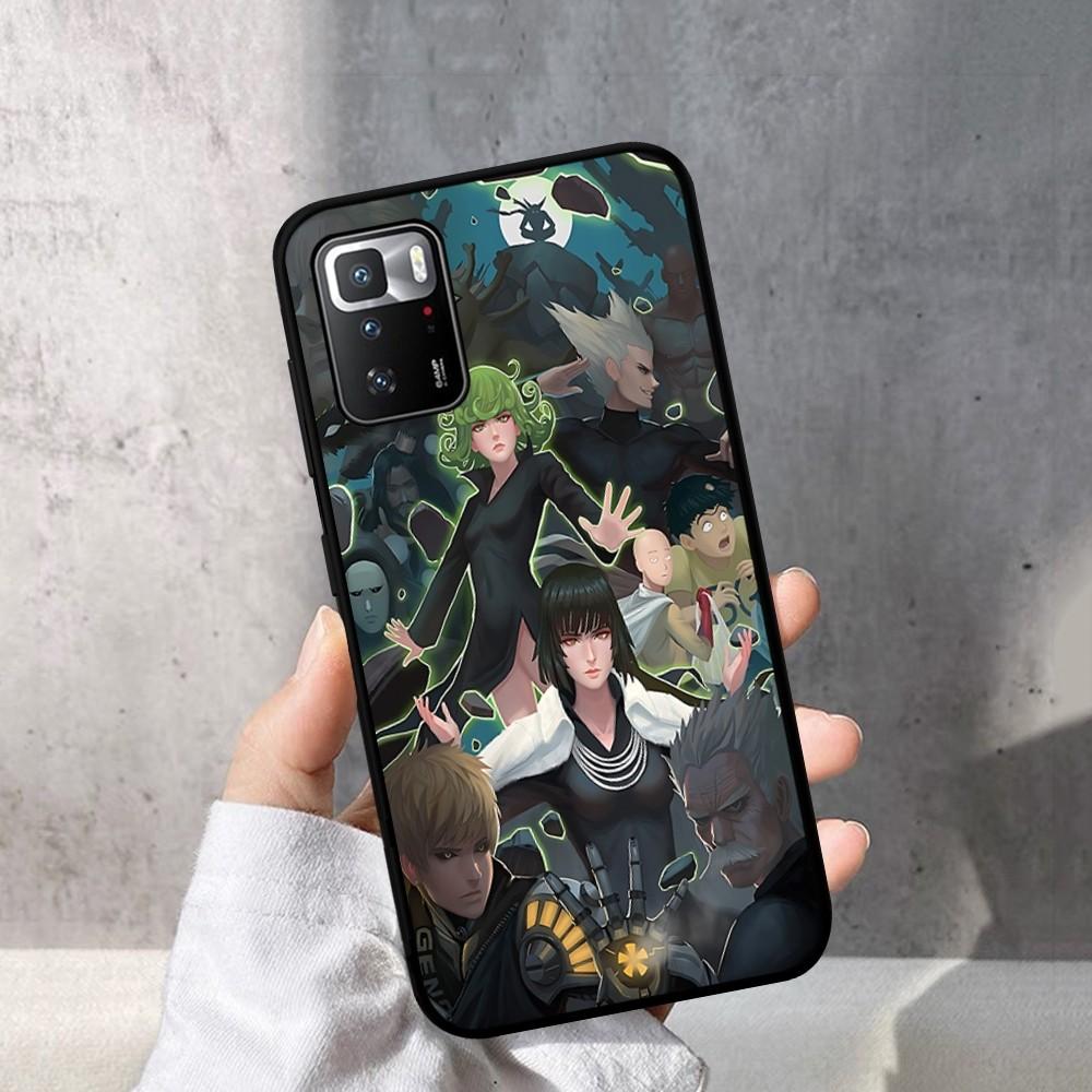 One Punch Man Phone Case For Redmi Note 4 X 5 A 6 7 8 T 9 9S 10 11 11S 11Epro Poco M3 Pro