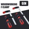 Heavy Duty F Clamp Quick Grip Bar Clamp Quick Release Woodworking Metal Fixing Clamp High Strength Carpentry Clamps Hand Tools