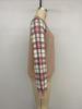 2025 Retro Plaid Patchwork Zipper Hoodie Cardigan