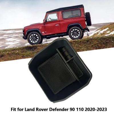 Land Rover Defender 90 110 2020-2024 için Araba Orta Konsol Kol Dayama Saklama Kutusu Kol Dayama Tutucusu Konteyner İç Aksesuarlar