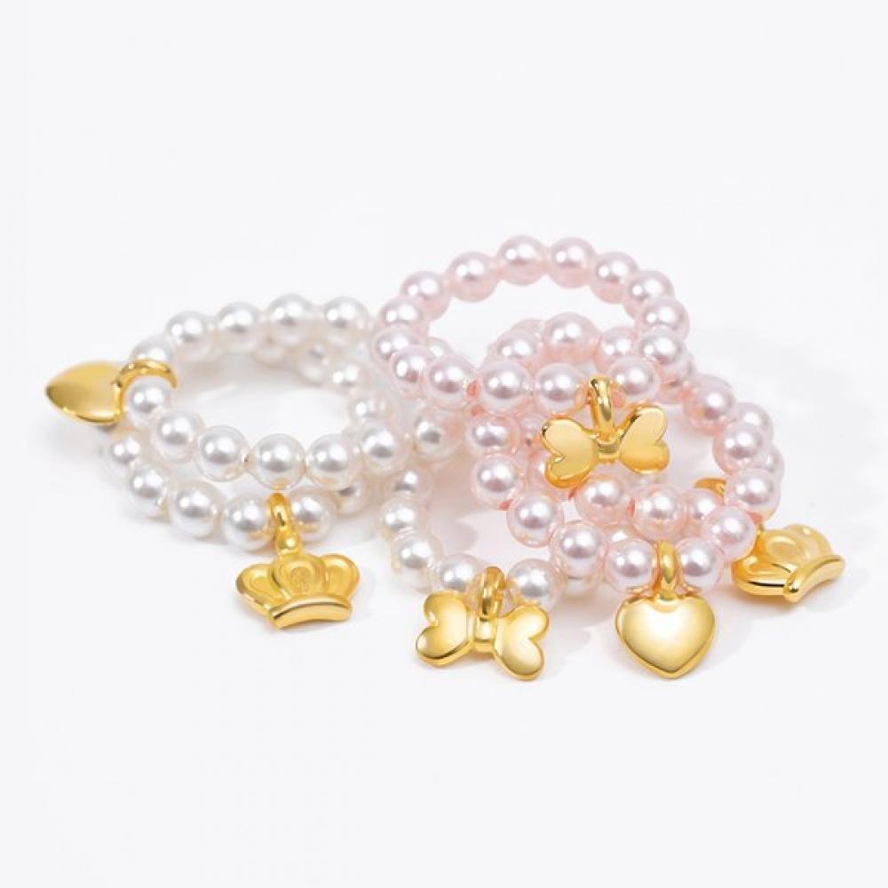 Porti 24k 0.5g Pearl Stone Ring 100 Days Ring