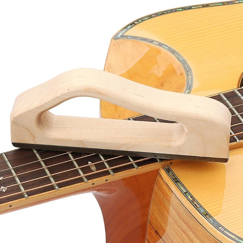Guitar Fret Leveler Leveling File Guitar Fret Crowning File Leveling Beam Sanding Leveler Luthier Tool for Guitar Bass