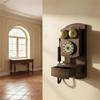 Drehwahlschalter Telefon Antikes Festnetztelefon mit Aufbewahrungsbox Wanddekorationen für Home Office Retro Kreatives Telefonmodell