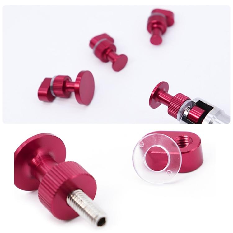 5Pcs Drawing Plate Dents Repair Accessories Lockable Puller Dents Repair Tool Gasket Aluminum Auto Dents Pulling