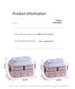 Double-Layer Insulated Student Lunch Box - Portable Microwave-Safe with Fresh-Keeping Compartments