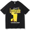 Louis Tomlinson Lemonade 2026 T Shirts Men Women Harajuku High Quality Fashion Tshirts Retro Oversized Cotton Tshirt Tops