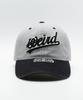 Wieoldeuwoldeu Wave Logo Pigment Color Block Ball Cap