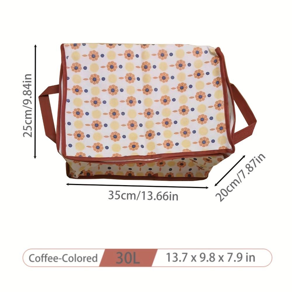 One Small Flower Polka Dot Jumbo, Extra Large Clothes Storage Bag, Foldable Super Large Quilt Bag, Suitable for Toys, Clothes, and Quilts