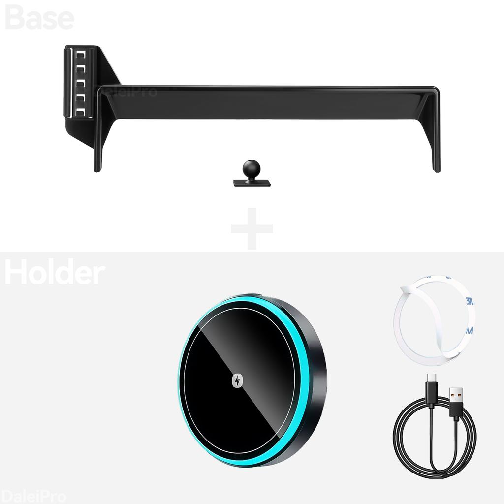 For MG 5 MG5 GT 2022 2023 2024 Car Phone Holder Screen Fixed Clip Wireless Charger Custom-fit Phone Screen Base Accessories
