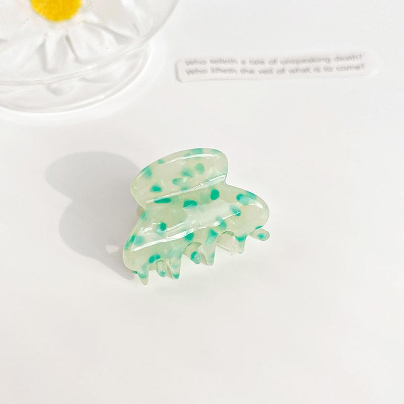 Sweet And Delicate 3CM Mini Arc Small Hair Clip Simple Colorful Acetic Acid Shark Clip Hair Accessories For Woman Girls