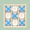 Brangdy Wooden Tic-Tac-Toe Board Game
