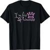 Ich bin Seine Prinzessin Krone Passendes Grafik-T-Shirt für Paare