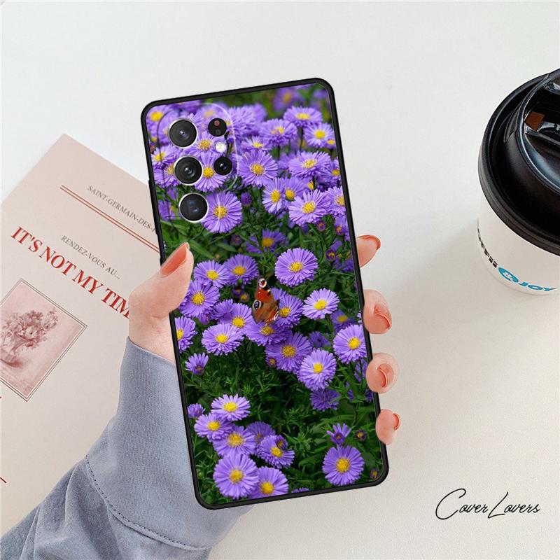 Gänseblümchen Handyhülle Für Samsung Galaxy S24 S25 S23 S22 Ultra Note 10 20 Plus S20 S21 FE Hülle