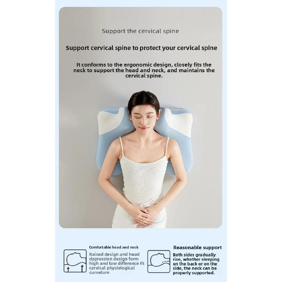 Deep Sleep Memory Cotton Sleeping Pillow Cervical Spine Cervical Sleeping Pillow Comfortable Ergonomic Body Positioner