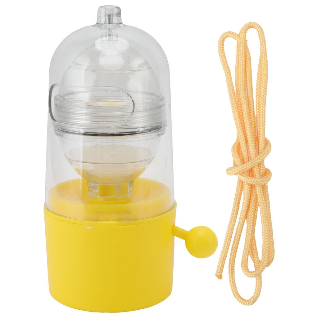Egg Spinner Pulling Rope Operation Detachable Plastic Dishwasher Washable Manual Golden Egg Shakers