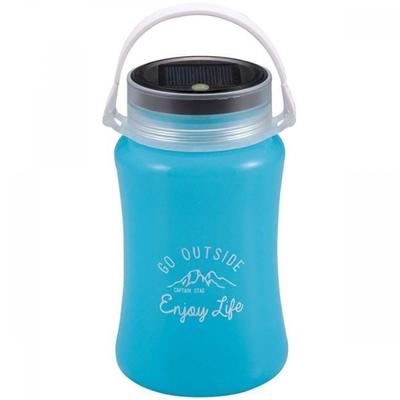 Captain Stag Captain Stag Uk 4045 [floating Led Lantern Type2 Solar   Usb Rechargeable  Blue ]