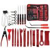 43 Pieces Car Interior Trim Removal Tool Kit, Auto Plastic Clips Puller Set for DIY Panel Disassembly