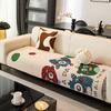 Cute Hairball Sofa Cushion Cartoon Sofa Towel Universal Sofa Cover For All Seasons, Autumn And Winter Anti-Cat Scratch And Dirt-Resistant Sofa Cover