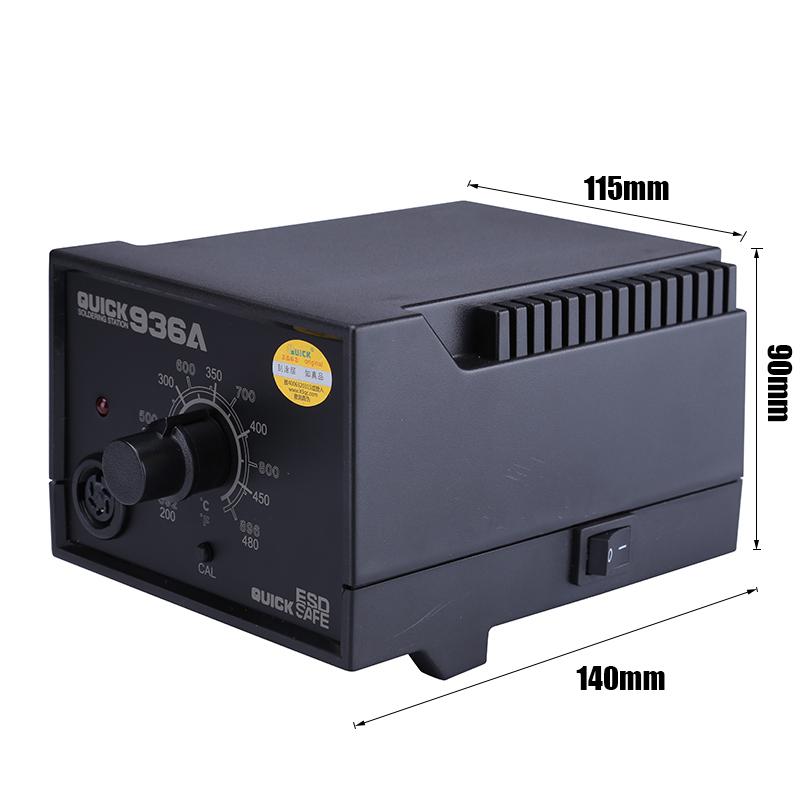 QUICK 936A 110V/220V Constant Temperature Antistatic 60w Soldering Station Solder Iron SMD Rework Station