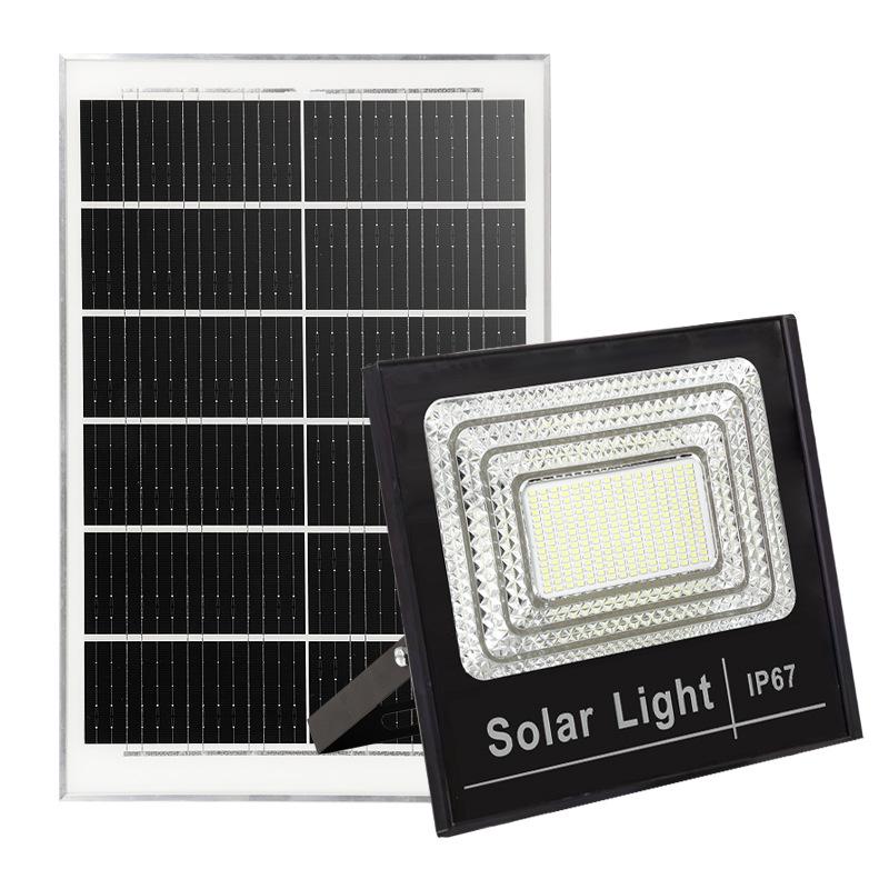 Solar-Powered LED Waterproof Floodlights for Outdoor Courtyards and Streets - High-Power, Super Bright.
