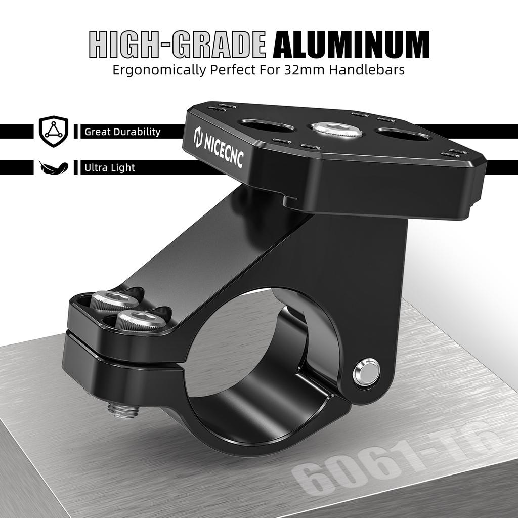 For BMW R1250GS Adventure 2019-2023 32mm Handlebar Clamp GPS AMPS Bracket For BMW R1200GS Adventure 2013-2018 R1300GS 2024-2025