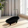 Exquisite 1:12 Miniature Bathtub for Dollhouses Bathroom Scene Decoration and Collectible Display