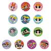 Powerpuff Girls Embroidered Can Badge Biscuit Biscuit Candy Toy [Box Set of 12]