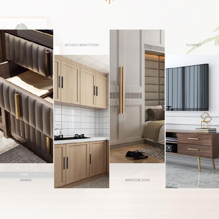 Modern Furniture Hidden Long Handle Aluminum Alloy Cabinet Drawer Handle