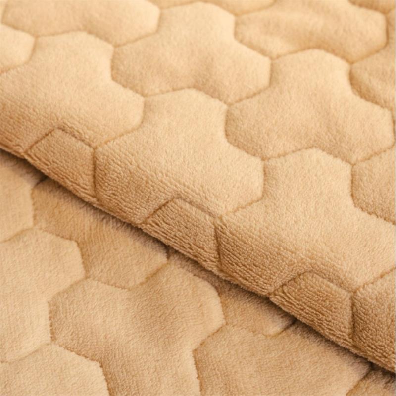 Flanell Sofabezug Polster Weich Warm Sessel Stuhl Couch Abdeckung mit Seitentaschen Für Winterkomfort Universelle Größe