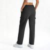 Women’s Loose Casual Pants – Quick-Dry Cargo Pants With Drawstring