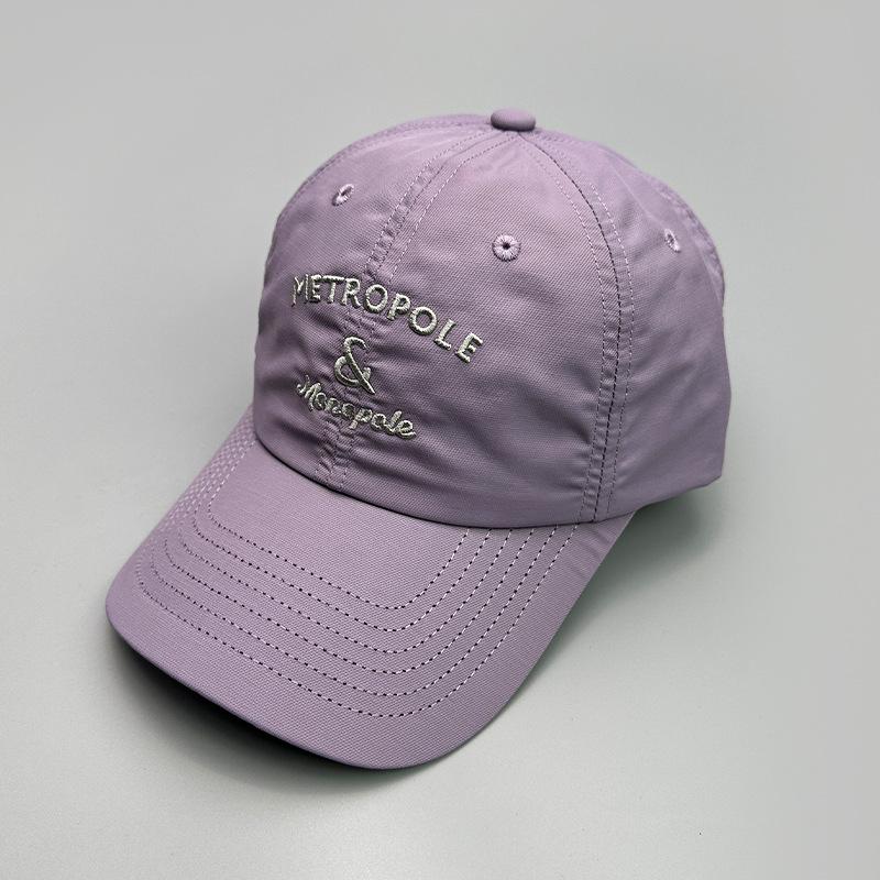 Outdoor Sports Quick-Drying Baseball Cap Men And Women Embroidered Letter Cap Breathable Couple