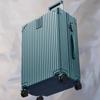 Large Capacity Student Leather Trolley Suitcase with Password Lock