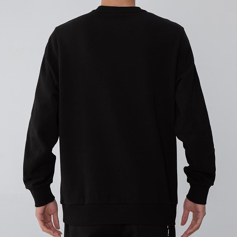 Puma Hanorac sport Clsx cu țeavă și gât turnat, cu imprimeu cu sigla Tr Bărbați Topuri Negru 534157-01