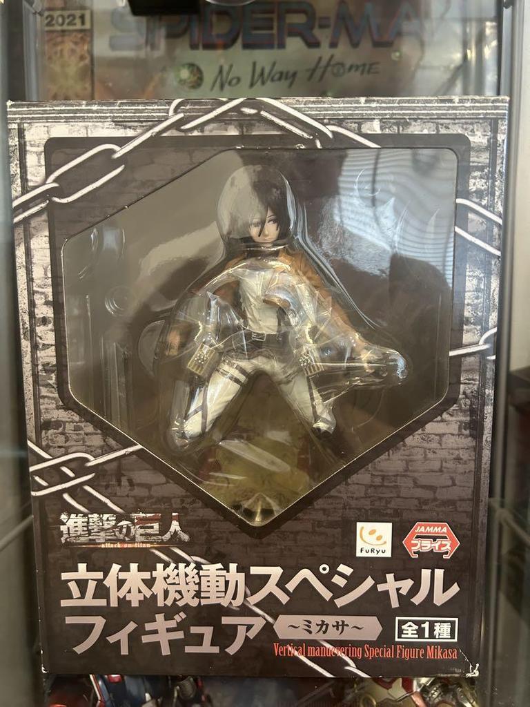 [USED] Attack on Titan 3D Maneuvering Special Figure Mikasa