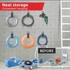 Hanging Carabiner Heavy Strap Nylon Storage Belt Extension Cord Storage Finishing Heavy Strap Wire Manager Cable Ties  Organizer