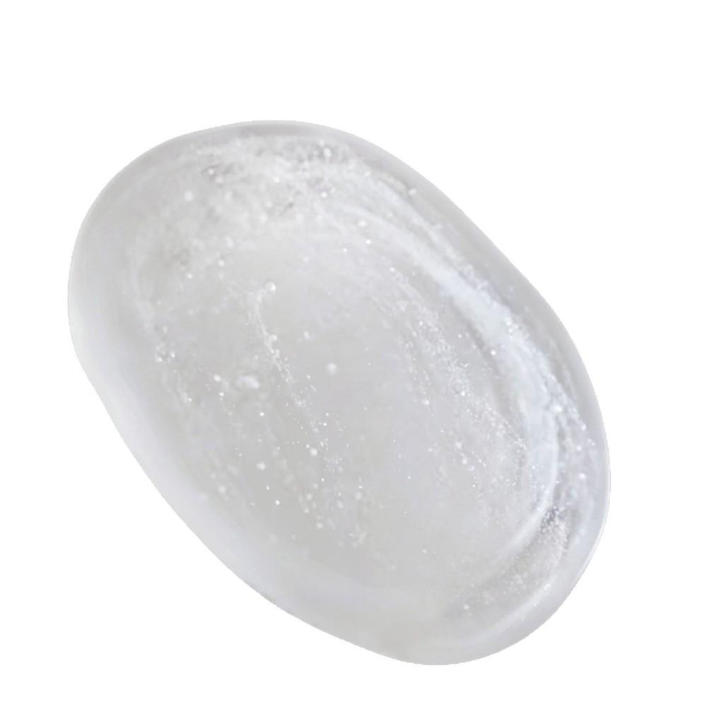 Exquisite Glass Dessert Dish Oval Shape Spit Bone Plate Simple Cold Dishes Restaurant