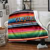 The Image Features A Vibrant Colorful Striped Fabric With Bold Horizontal Bands In Various Hues Including Red Blue Yellow Green And Black Gift