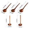Durable Big Strainer Long-Handled Spoon Wood Handle Anti-scald Wooden Spoon Durable Japanese Spoon Cooking