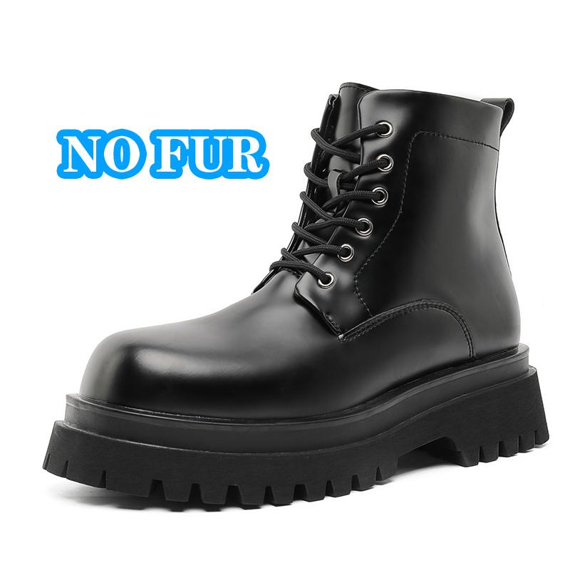 

Fashion New Leather Men s Ankle Boots British Style Male Motorcycle Boots Versatile High-top Leather Shoes Hot Sale Business Shoes Botas 38