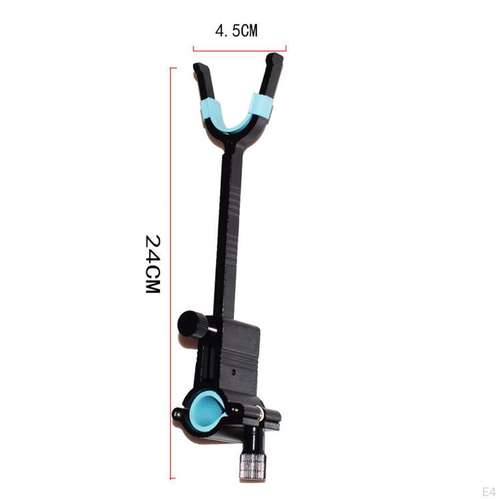 Fishing Rod Holder for Bank Fishing, Aluminum Alloy Support Stand Lakes and Rivers