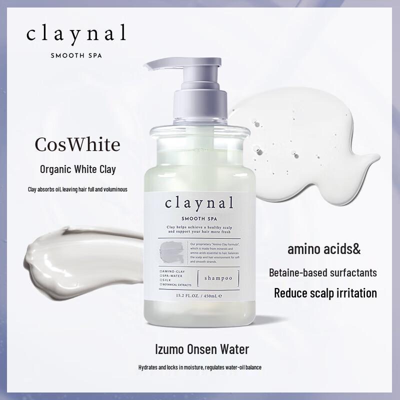 CLAYNAL Amino Acid Mineral Mud Volumizing Oil Control Shampoo