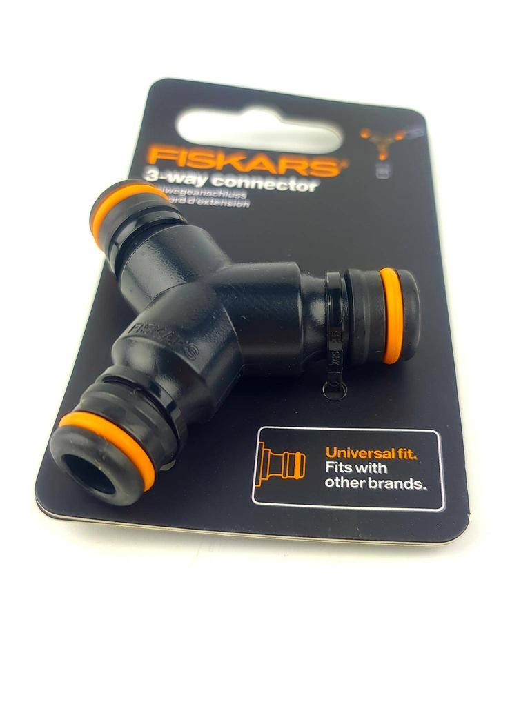 Fiskars Y-Splitter 1027070 Connecting 2 hoses Universal Solid Garden irrigation