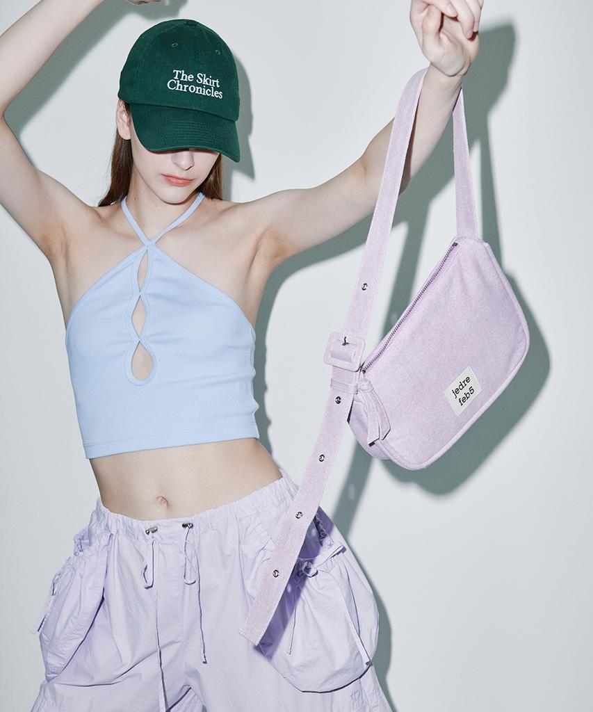Jedrefeb5 Slant Shoulder Bag Purple