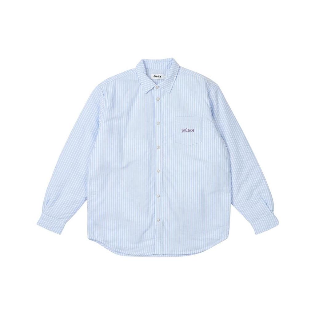 Palace Cozy Shirt Blue Unisex Tops P24SHT017