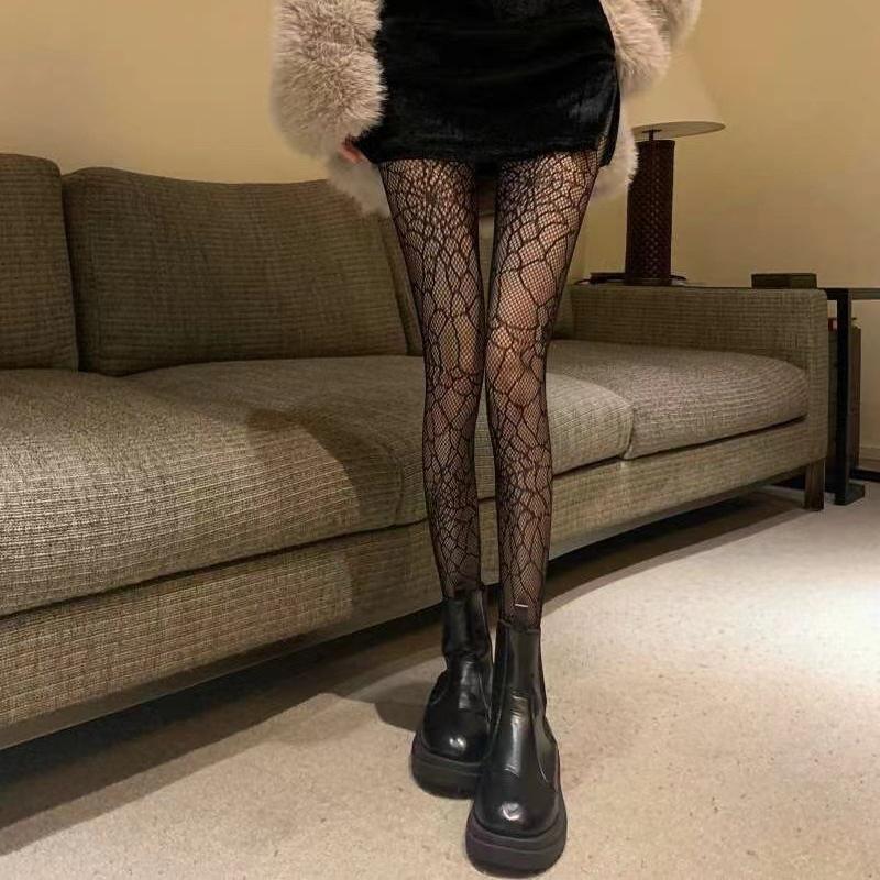 

Sexy Women Fishnet Stockings Japanese Style For Girl Tights Lingerie Female Mesh Tight Socks Sheer Pantyhose Fish Net Stockings One Size