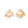 Ingemark Trendy Simple Texture Geometric Stud Earrings Women 2026 New Punk Irregular Metal Piercing Ear Accessories Jewelry Gift