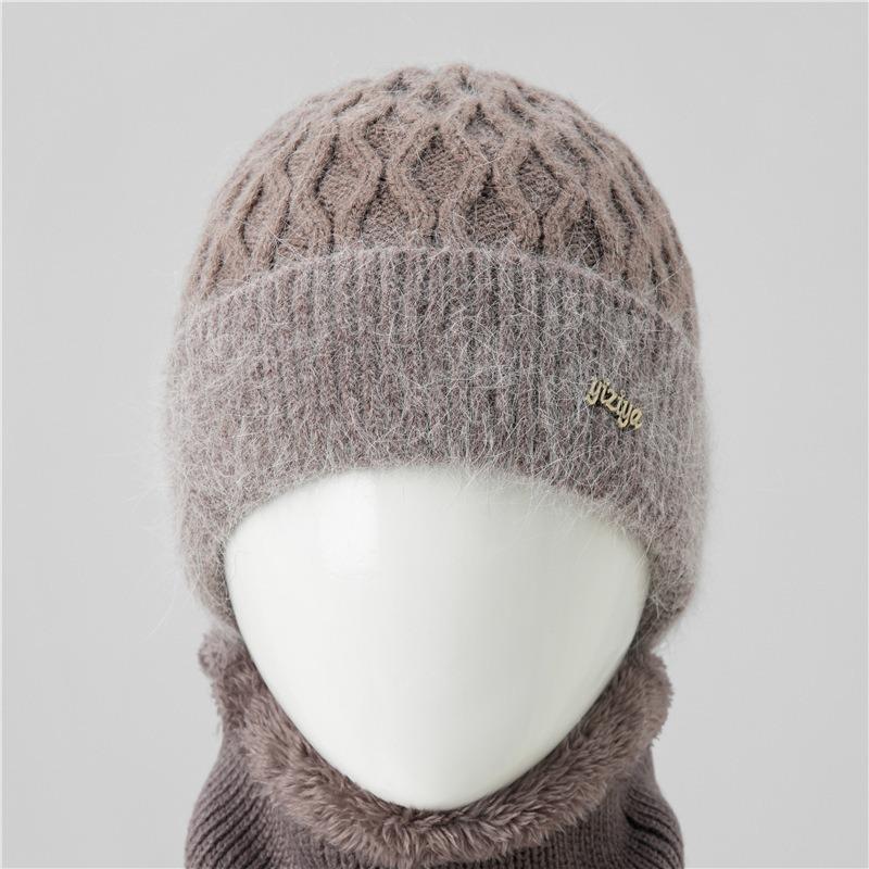 Winter old hat women's warm ear protection wool hat fleece knitted hat cold hat