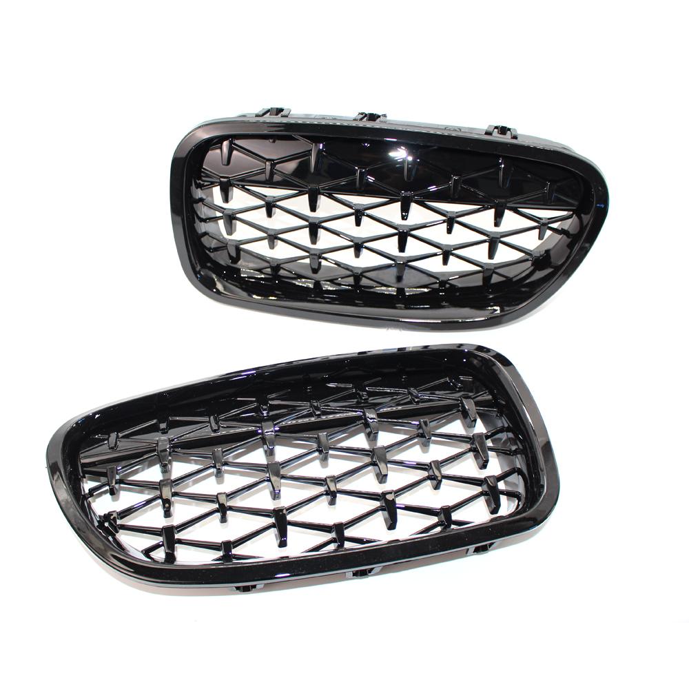 Auto Front Sportgrill Nierengrills Grill Diamond Für BMW 5er F10 F11 520i 523i 525i 530i 535i 2010 -2014