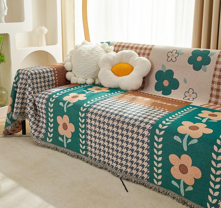 Nordic Style Knitted Blankets, Throw Blanket for Sofa, Bed Cover, Office Air Conditioning, Leisure Nap Blanket, Tapestry Shawl